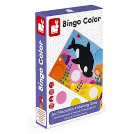 სამაგიდო თამაში Janod J02693 Matching game Bingo Color